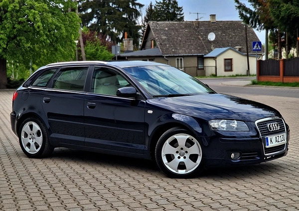 Audi A3 cena 22900 przebieg: 235000, rok produkcji 2008 z Brok małe 742